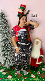 PIJAMAS NAVIDAD DAMA L-XL